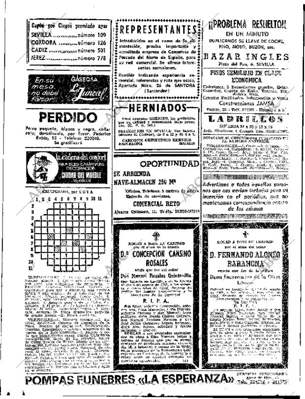 ABC SEVILLA 17-08-1967 página 56