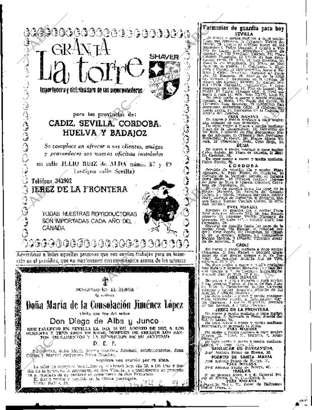 ABC SEVILLA 20-08-1967 página 75