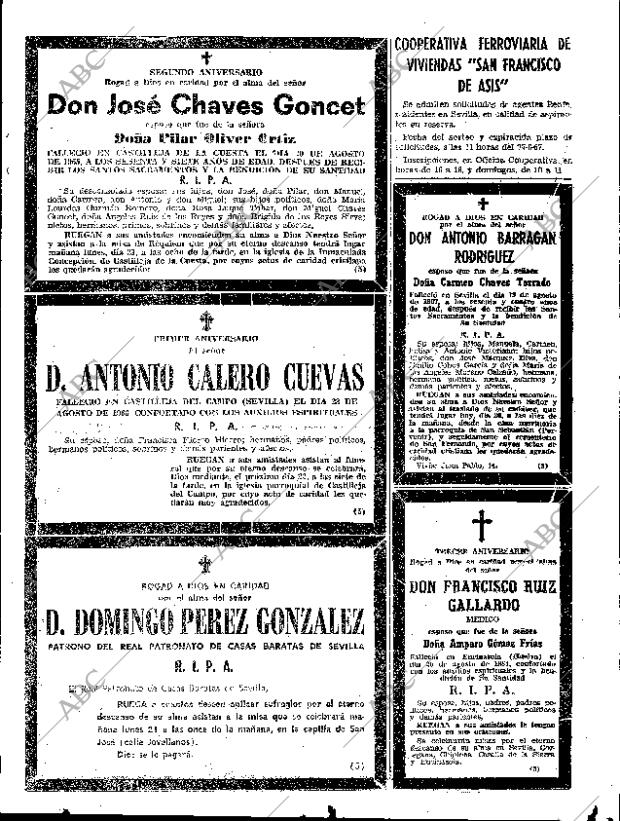 ABC SEVILLA 20-08-1967 página 77