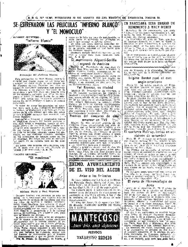 ABC SEVILLA 23-08-1967 página 39