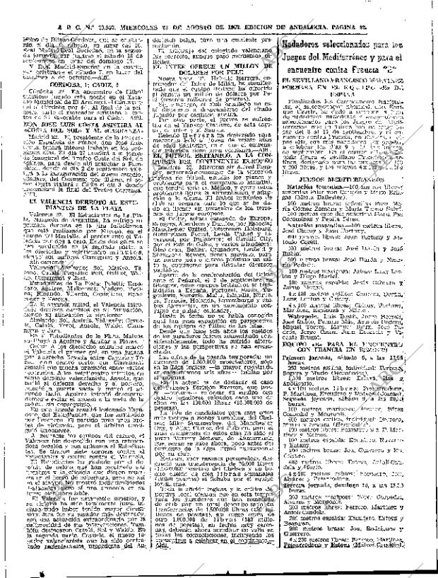 ABC SEVILLA 23-08-1967 página 42