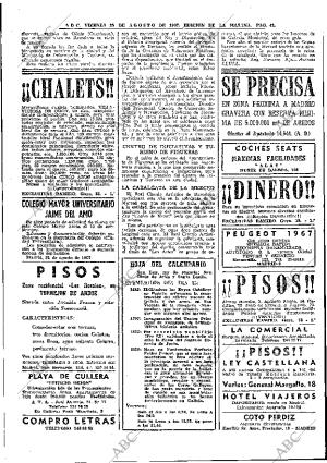 ABC MADRID 25-08-1967 página 42