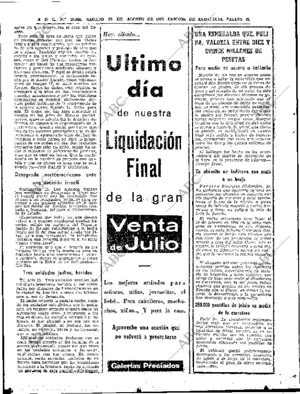 ABC SEVILLA 26-08-1967 página 22