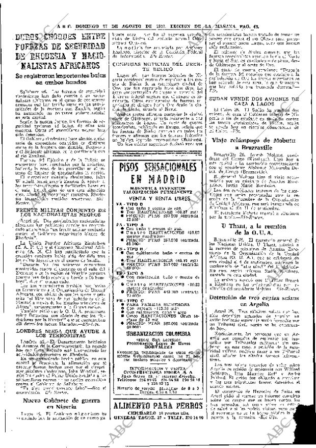 ABC MADRID 27-08-1967 página 48