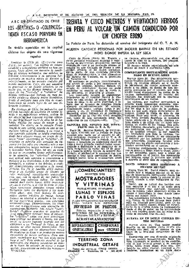 ABC MADRID 27-08-1967 página 53