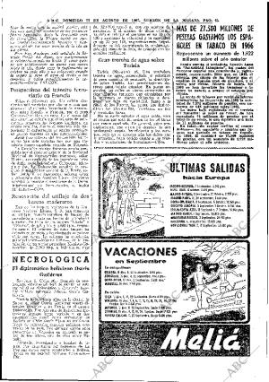 ABC MADRID 27-08-1967 página 63