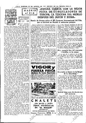 ABC MADRID 27-08-1967 página 67