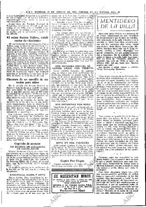 ABC MADRID 27-08-1967 página 68