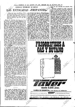ABC MADRID 27-08-1967 página 77