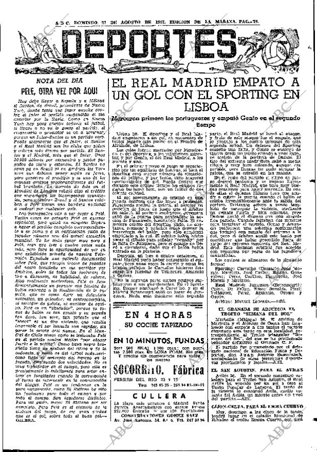 ABC MADRID 27-08-1967 página 79