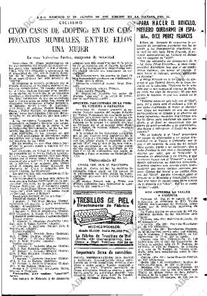 ABC MADRID 27-08-1967 página 81