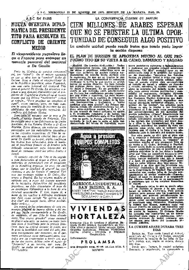 ABC MADRID 30-08-1967 página 29