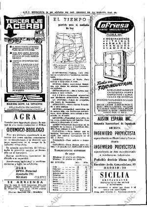 ABC MADRID 30-08-1967 página 40