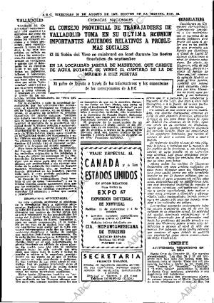 ABC MADRID 30-08-1967 página 45