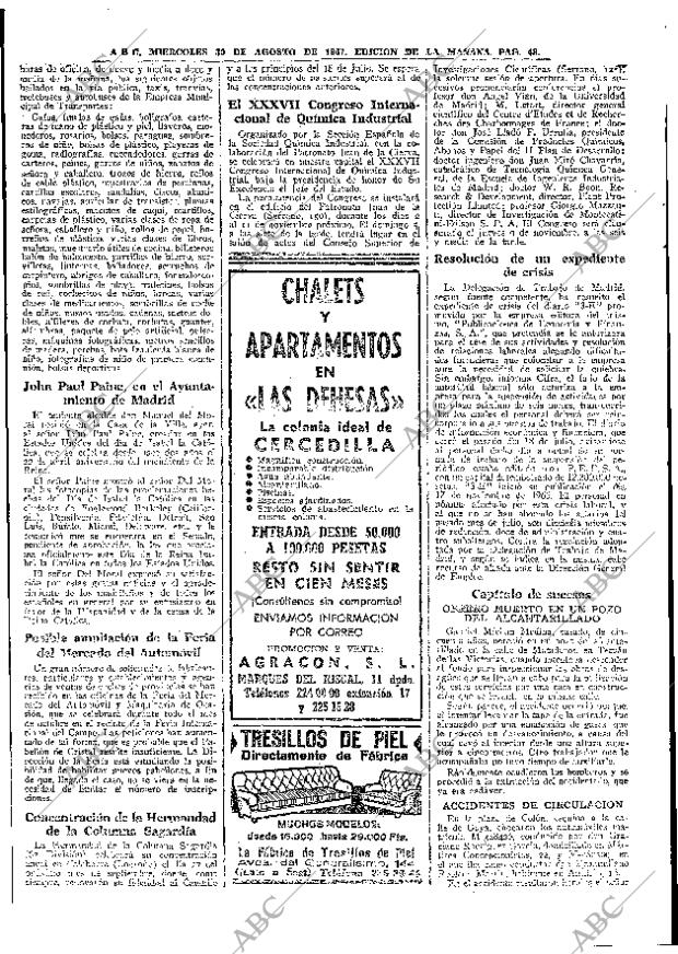 ABC MADRID 30-08-1967 página 48