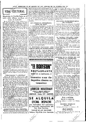 ABC MADRID 30-08-1967 página 50