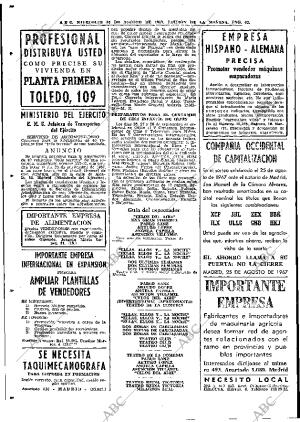 ABC MADRID 30-08-1967 página 62