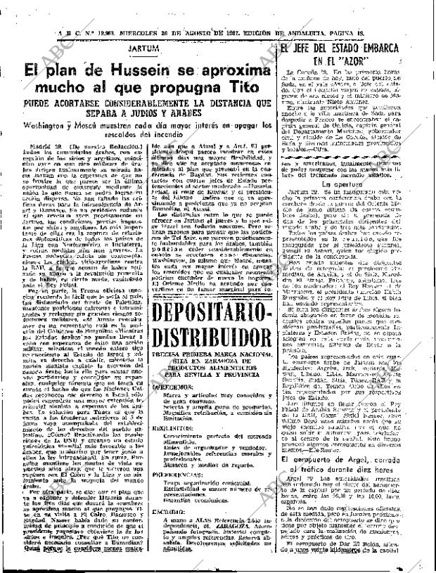 ABC SEVILLA 30-08-1967 página 19