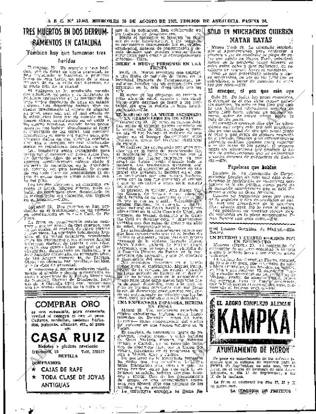 ABC SEVILLA 30-08-1967 página 24