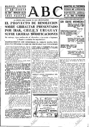 ABC MADRID 31-08-1967 página 23