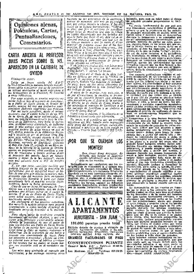 ABC MADRID 31-08-1967 página 24