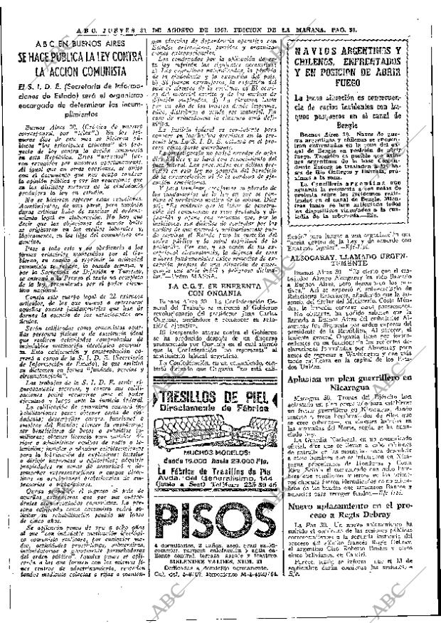 ABC MADRID 31-08-1967 página 30