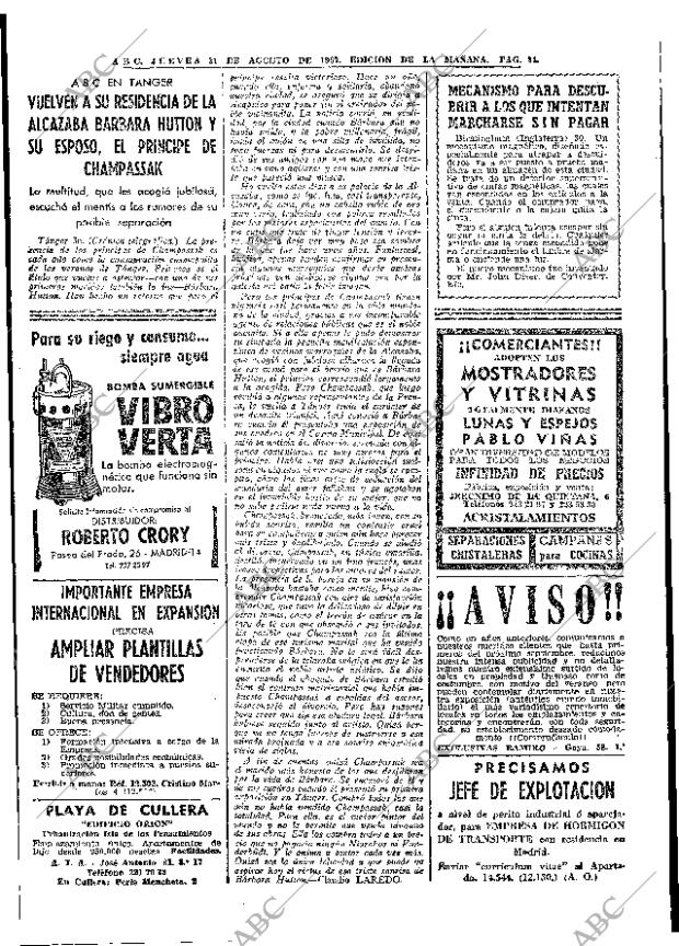 ABC MADRID 31-08-1967 página 34