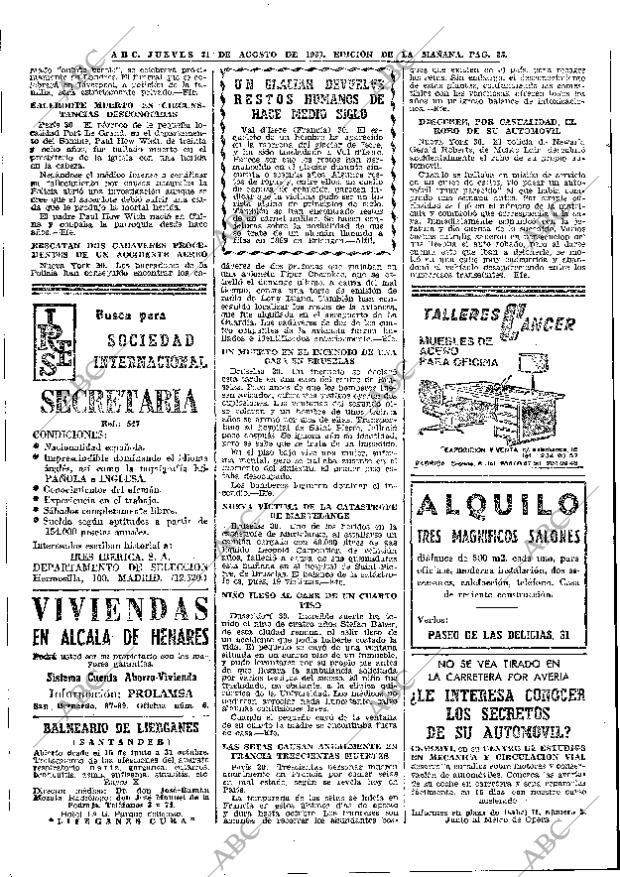 ABC MADRID 31-08-1967 página 36