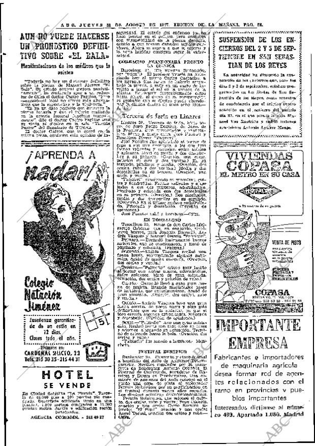 ABC MADRID 31-08-1967 página 58