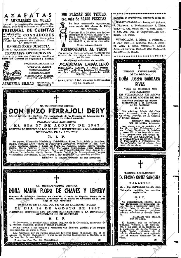 ABC MADRID 31-08-1967 página 77