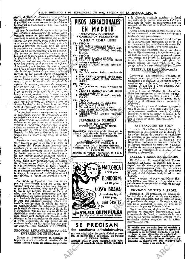 ABC MADRID 03-09-1967 página 52