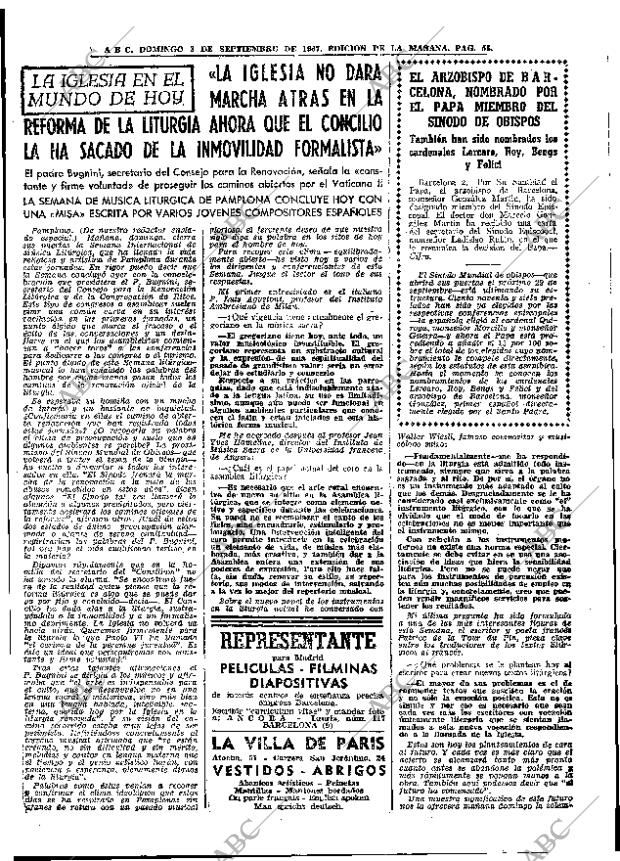 ABC MADRID 03-09-1967 página 55