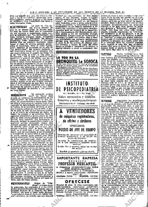 ABC MADRID 03-09-1967 página 88