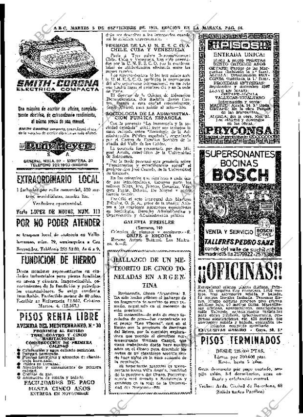 ABC MADRID 05-09-1967 página 56