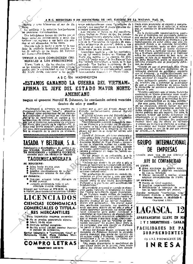 ABC MADRID 06-09-1967 página 26
