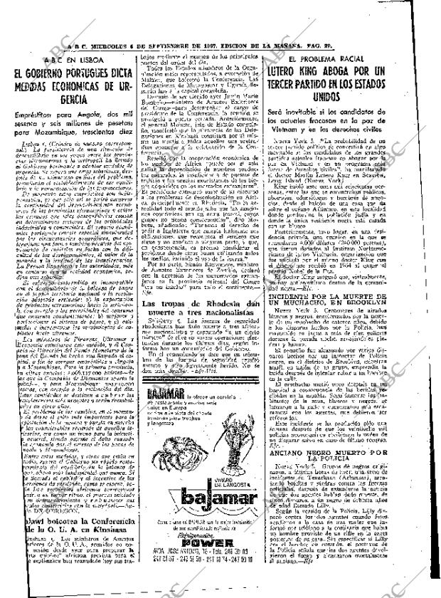 ABC MADRID 06-09-1967 página 29