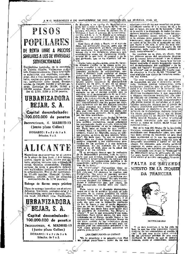 ABC MADRID 06-09-1967 página 32