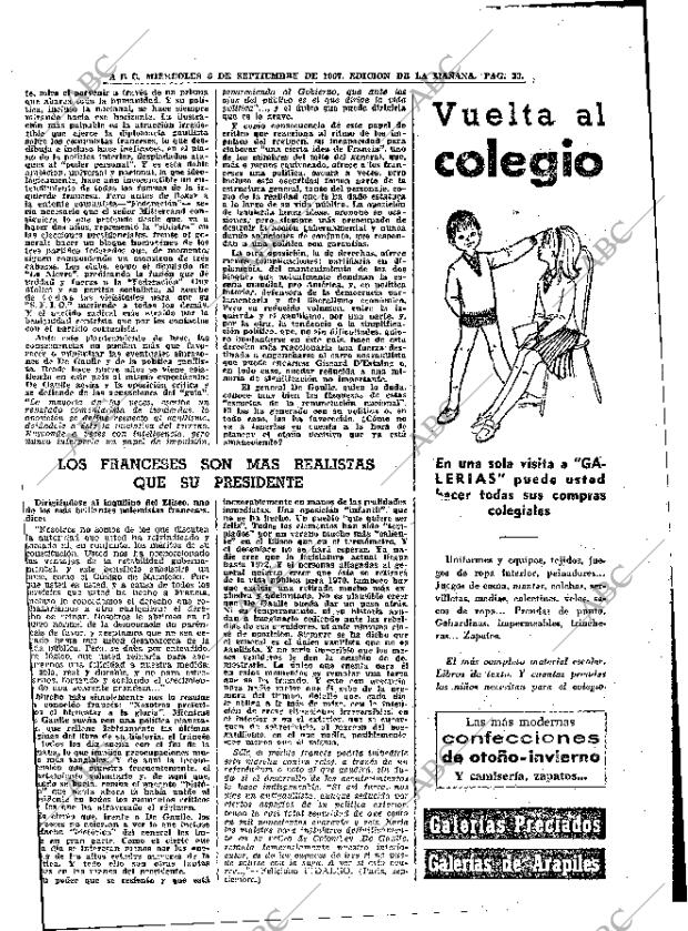 ABC MADRID 06-09-1967 página 33