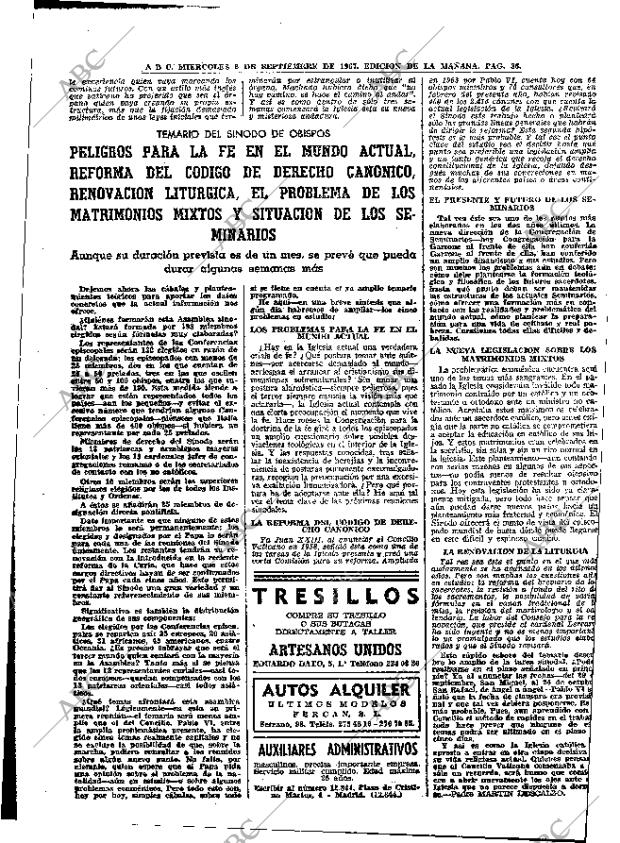 ABC MADRID 06-09-1967 página 36