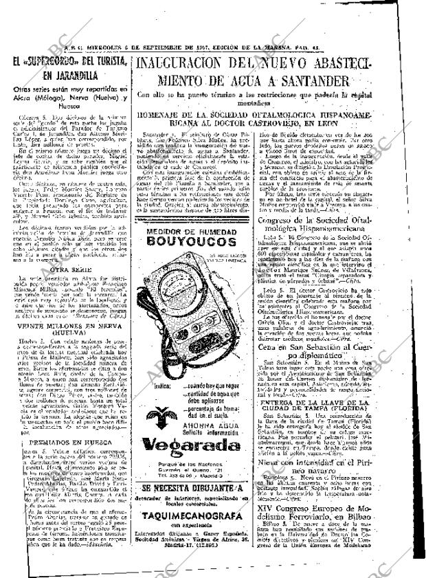 ABC MADRID 06-09-1967 página 43