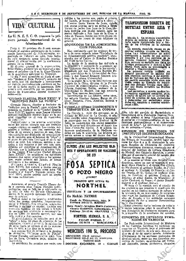 ABC MADRID 06-09-1967 página 53