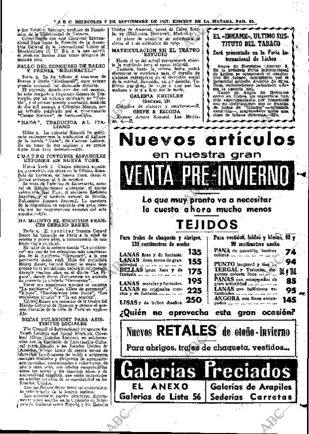 ABC MADRID 06-09-1967 página 55