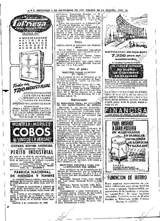 ABC MADRID 06-09-1967 página 64