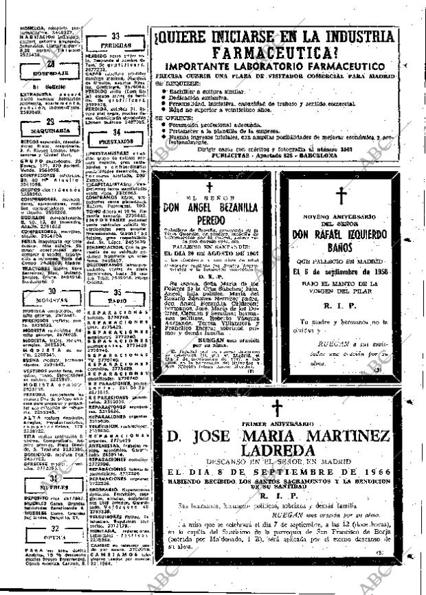 ABC MADRID 06-09-1967 página 83