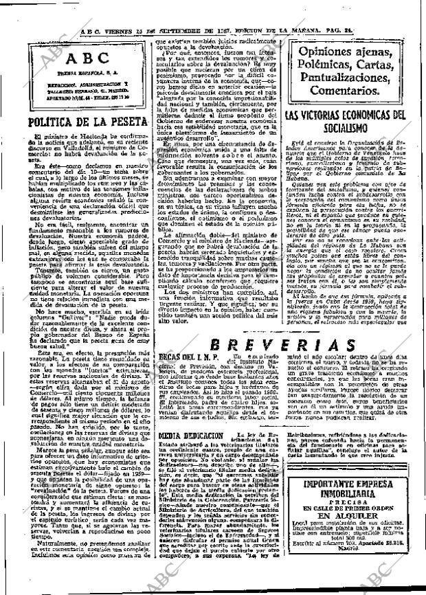 ABC MADRID 15-09-1967 página 24