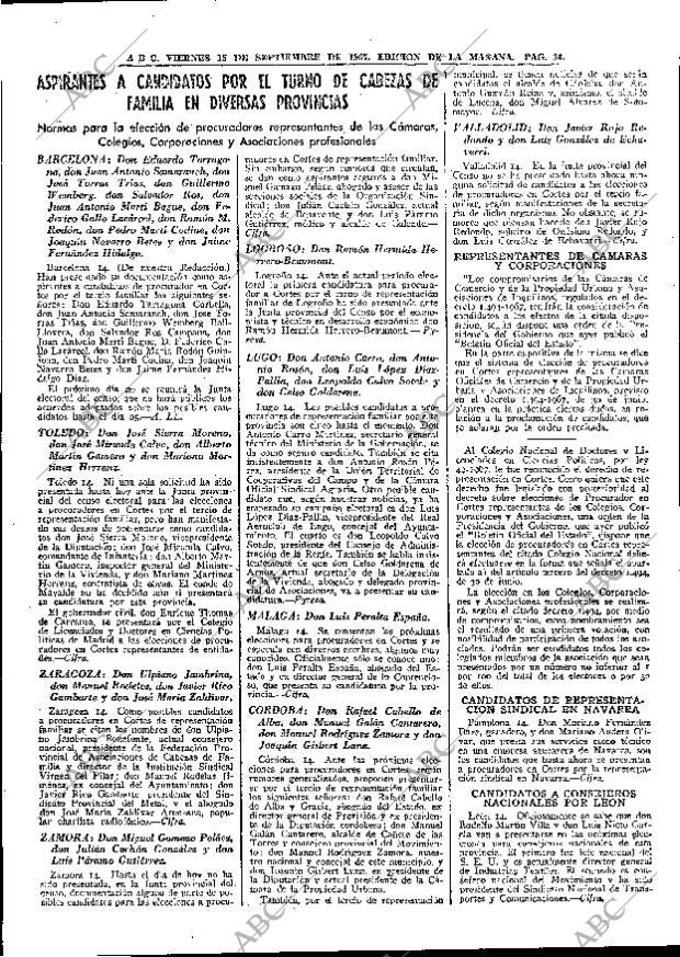 ABC MADRID 15-09-1967 página 34
