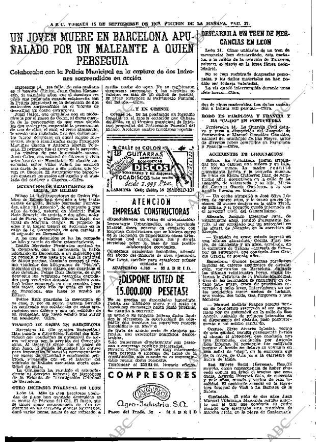 ABC MADRID 15-09-1967 página 37