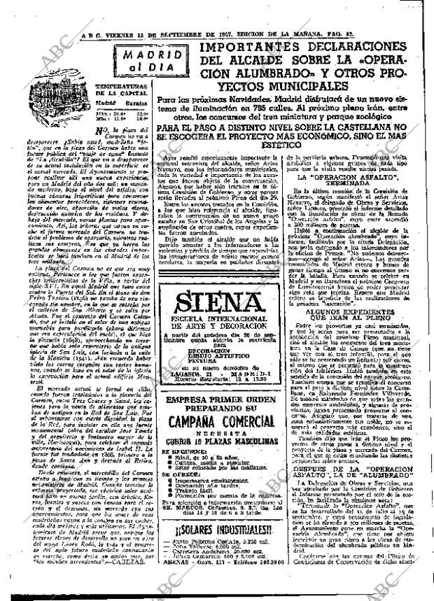 ABC MADRID 15-09-1967 página 53