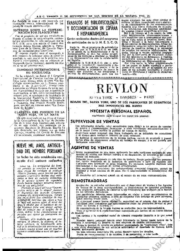 ABC MADRID 15-09-1967 página 59
