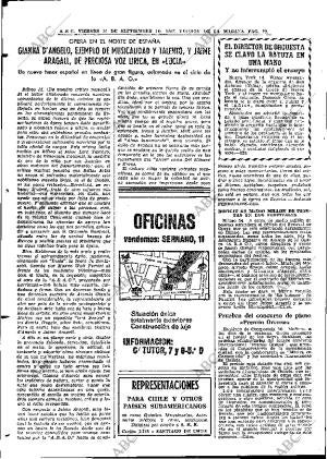 ABC MADRID 15-09-1967 página 72
